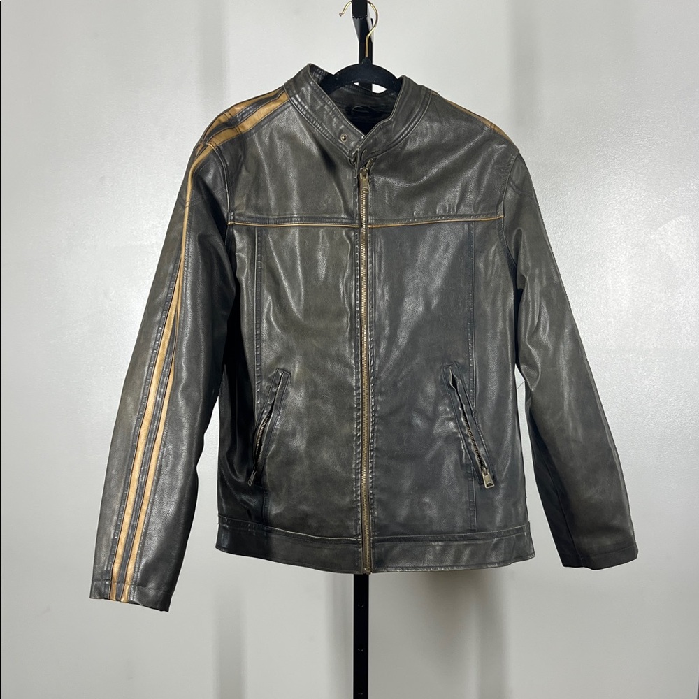 Arizona Jean Company Unisex Black Jacket with Tan Accents